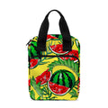 Leaf Watermelon Pieces Pattern Print Bible Tote Bag