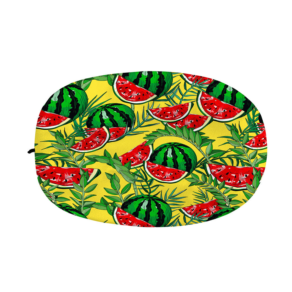 Leaf Watermelon Pieces Pattern Print Car Side Mirror Covers