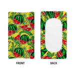 Leaf Watermelon Pieces Pattern Print Changing Pad Cover