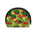 Leaf Watermelon Pieces Pattern Print Coin Purse
