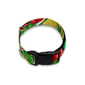 Leaf Watermelon Pieces Pattern Print Dog Collar