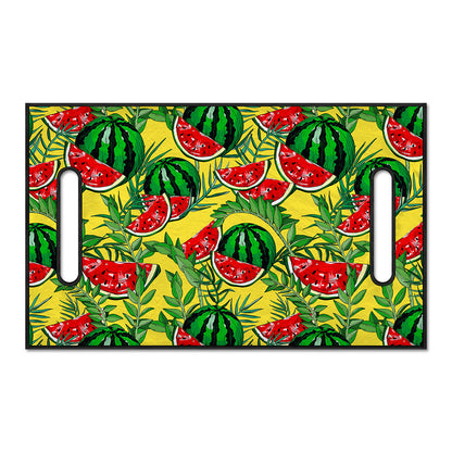 Leaf Watermelon Pieces Pattern Print Golf Cart Seat Cover
