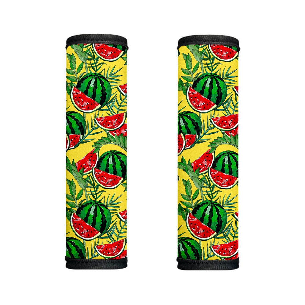 Leaf Watermelon Pieces Pattern Print Handle Covers