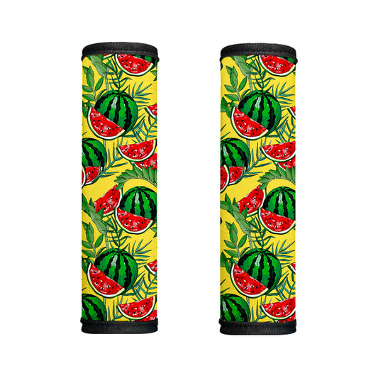 Leaf Watermelon Pieces Pattern Print Handle Covers