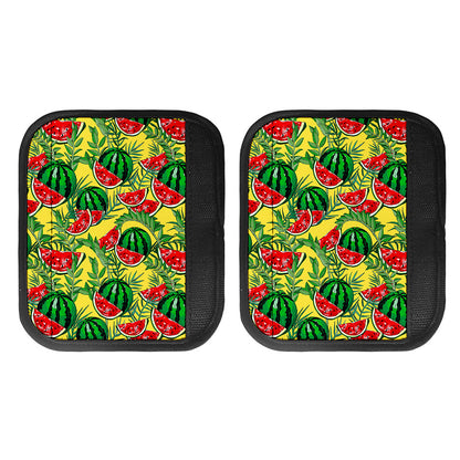 Leaf Watermelon Pieces Pattern Print Handle Covers