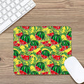 Leaf Watermelon Pieces Pattern Print Mouse Pad
