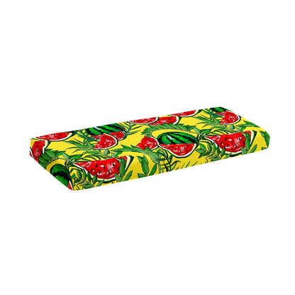 Leaf Watermelon Pieces Pattern Print Piano Keyboard Cover