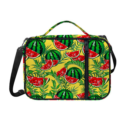 Leaf Watermelon Pieces Pattern Print Shoulder Strap Bible Bag