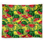 Leaf Watermelon Pieces Pattern Print Tapestry