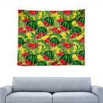 Leaf Watermelon Pieces Pattern Print Tapestry