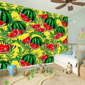 Leaf Watermelon Pieces Pattern Print Wall Sticker