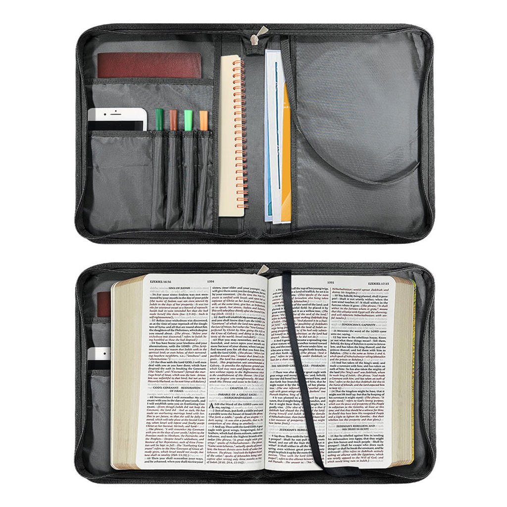 Hawaii Tropical Plants Pattern Print Leather Bible Cover