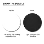 Lunar Phase Cycle Print Leather Coaster Set