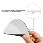 Flying US Dollar Print Leather Coaster Set