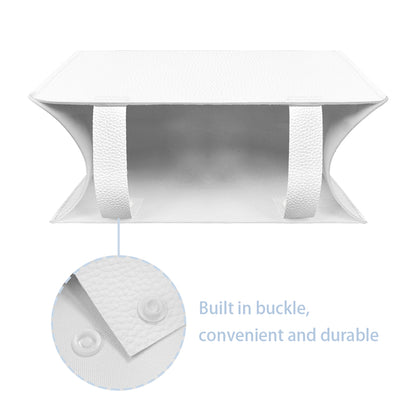 Buddha Pattern Print Leather Tissue Box Cover