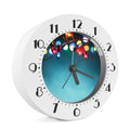 LED Christmas String Lights Print Alarm Clock