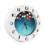 LED Christmas String Lights Print Alarm Clock