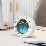 LED Christmas String Lights Print Alarm Clock