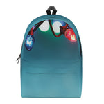 LED Christmas String Lights Print Backpack
