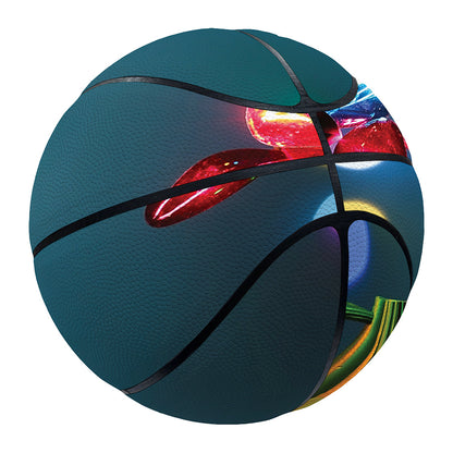 LED Christmas String Lights Print Basketball