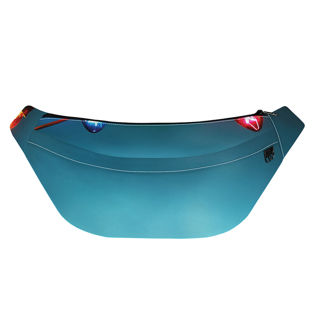 LED Christmas String Lights Print Fanny Pack