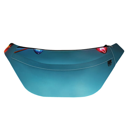 LED Christmas String Lights Print Fanny Pack