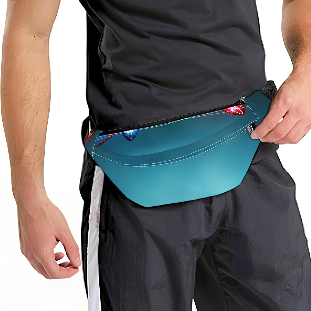 LED Christmas String Lights Print Fanny Pack