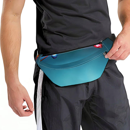 LED Christmas String Lights Print Fanny Pack