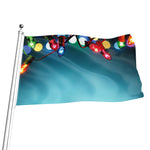LED Christmas String Lights Print Flag