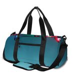 LED Christmas String Lights Print Gym Bag