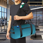 LED Christmas String Lights Print Gym Bag