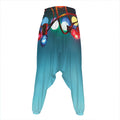 LED Christmas String Lights Print Hammer Pants