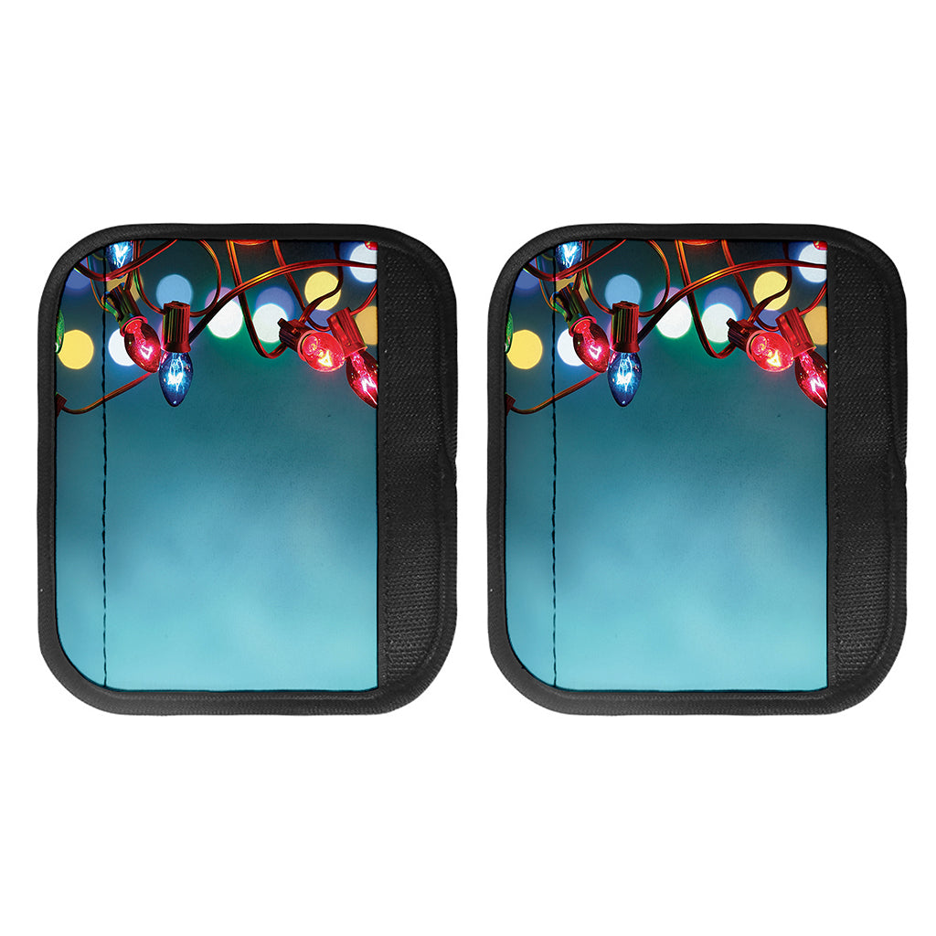 LED Christmas String Lights Print Handle Covers