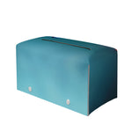 LED Christmas String Lights Print Leather Tissue Box Cover