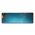 LED Christmas String Lights Print Long Kitchen Mat