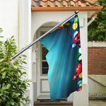 LED Christmas String Lights Print Polyester Flag