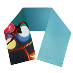 LED Christmas String Lights Print Scarf