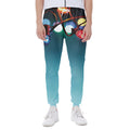 LED Christmas String Lights Print Joggers