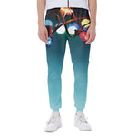 LED Christmas String Lights Print Scuba Joggers
