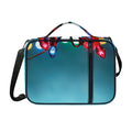 LED Christmas String Lights Print Shoulder Strap Bible Bag