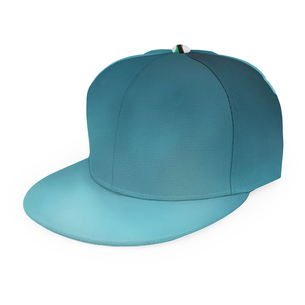 LED Christmas String Lights Print Snapback Cap