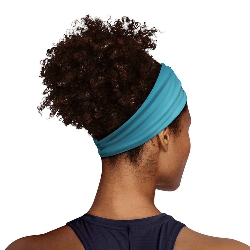 LED Christmas String Lights Print Sports Headband