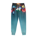 LED Christmas String Lights Print Sweatpants