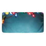 LED Christmas String Lights Print Towel