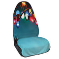 LED Christmas String Lights Print Waterproof Car Seat Cover