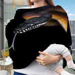 Leiopython Snake Print Baby Seat Cover