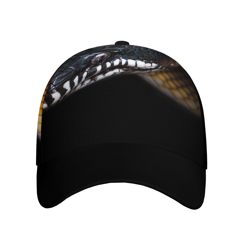 Leiopython Snake Print Baseball Cap