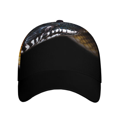 Leiopython Snake Print Baseball Cap