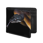 Leiopython Snake Print Bifold Wallet