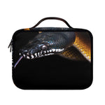 Leiopython Snake Print Briefcase Bible Bag